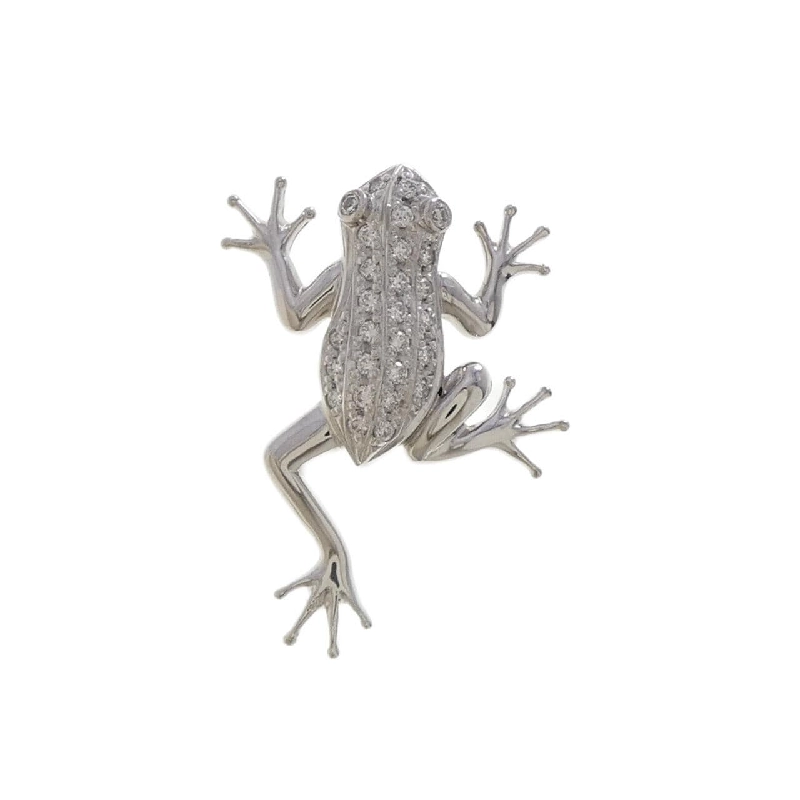 PT900 Ếch Kim Cương Brooch 0.23CT - Hàng hiệu Chính hãng 877508