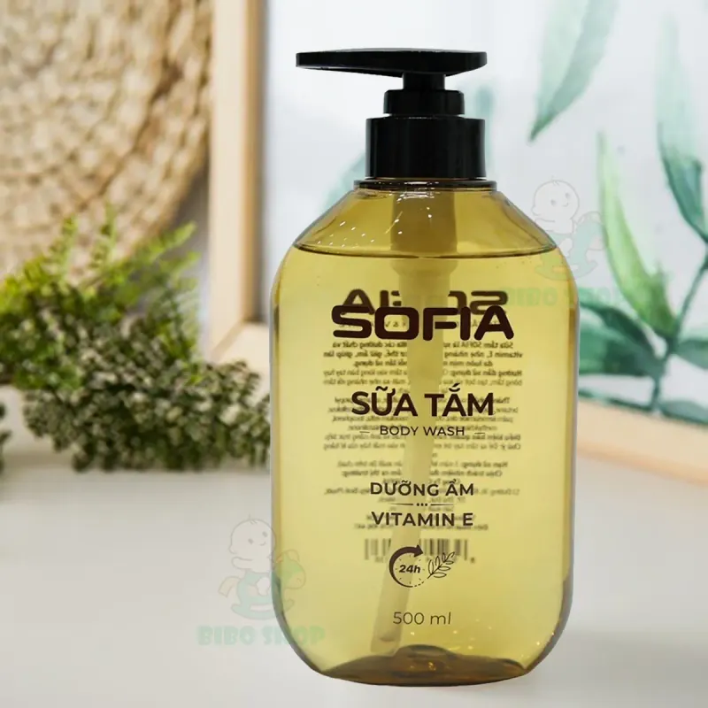 SỮA TẮM DƯỠNG ẨM HƯƠNG HOA LINH LAN - VITAMIN E 500ml 553589