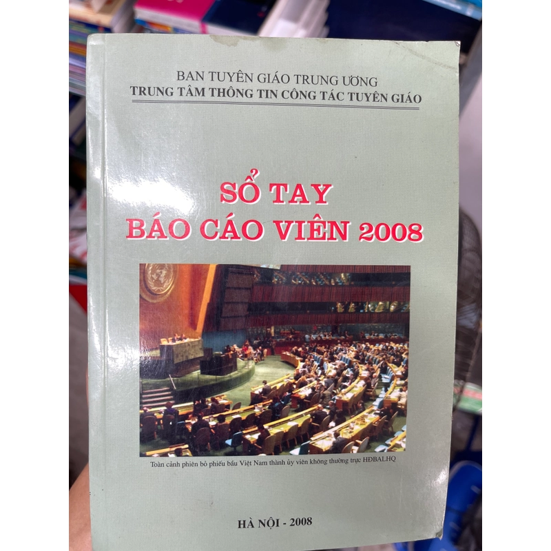 Sổ tay báo cáo viên năm 2008 302224