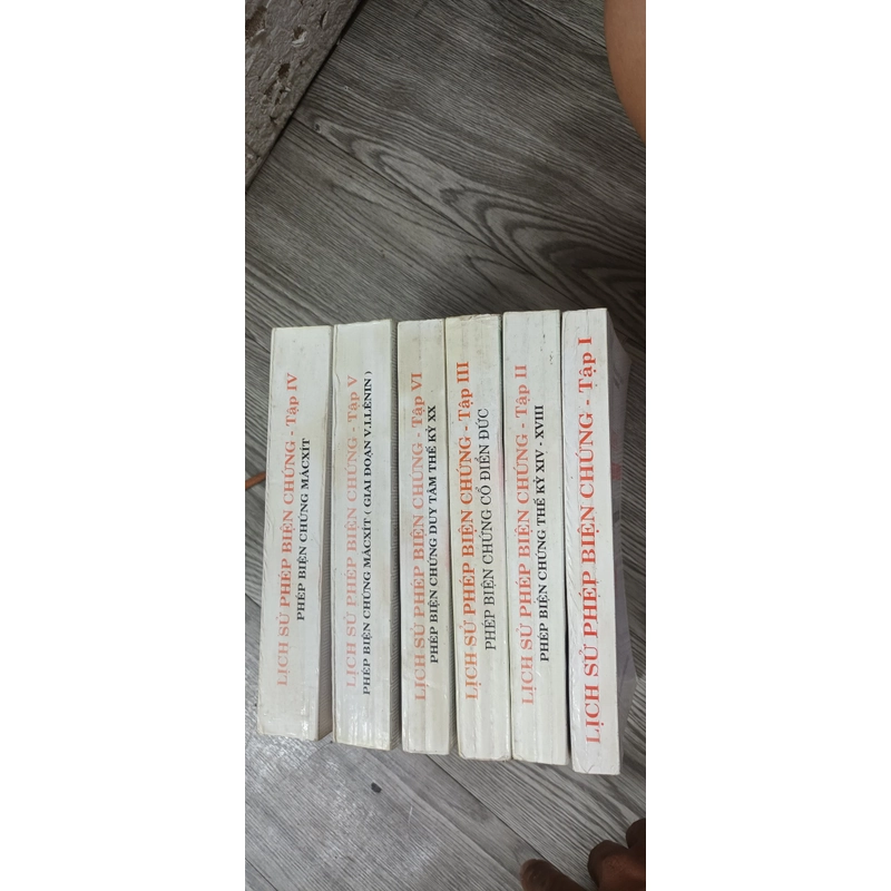 Trọn Bộ 6 Tập Lịch Sử Phép Biện Chứng NXB Chính Trị Quốc Gia 546524