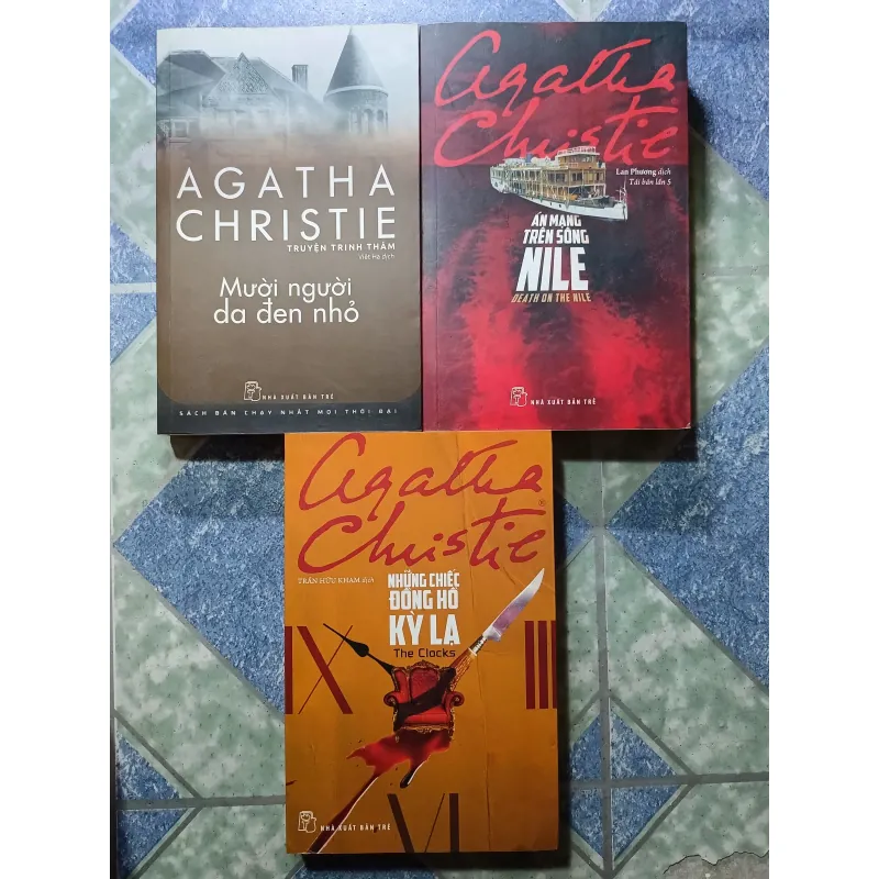 Combo 3 tiểu thuyết trinh thám của Agatha Christie 1011031