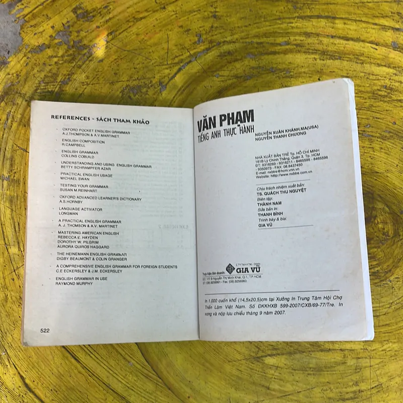 VĂN PHẠM TIẾNG ANH THỰC HÀNH PRACTICAL ENGLISH GRAMMAR-NGUYỄN XUÂN KHÁNH(USA)-N. T. CHƯƠNG 719555