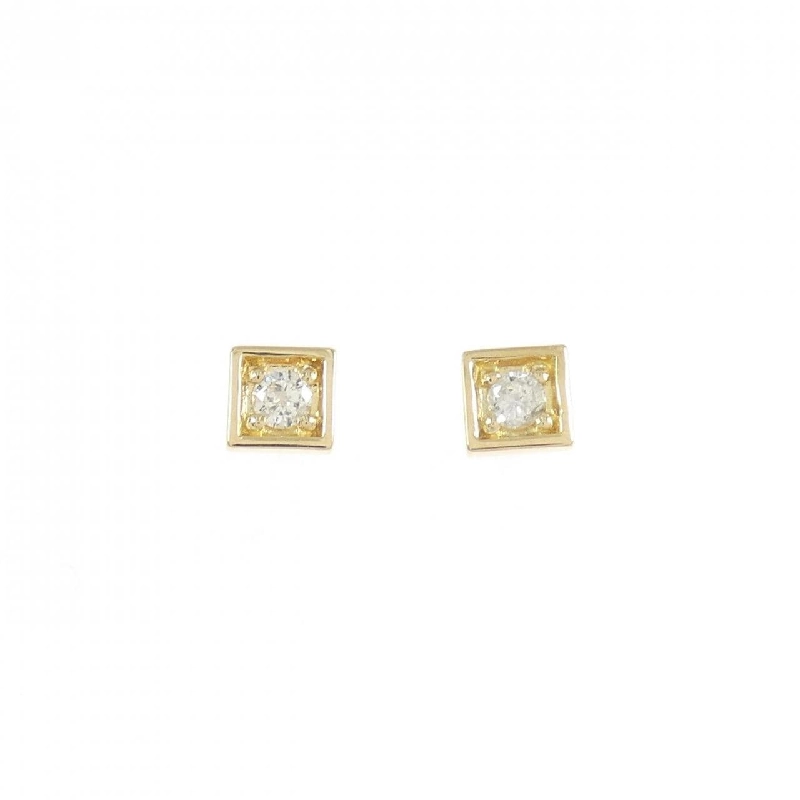 K18YG Bông tai kim cương 0.10CT - Hàng hiệu Chính hãng 869165