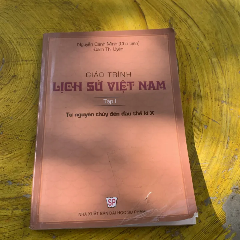 GIÁO TRÌNH LỊCH SỬ VIỆT NAM TẬP 1 từ nguyên thủy đến đầu thế kỉ X 787193
