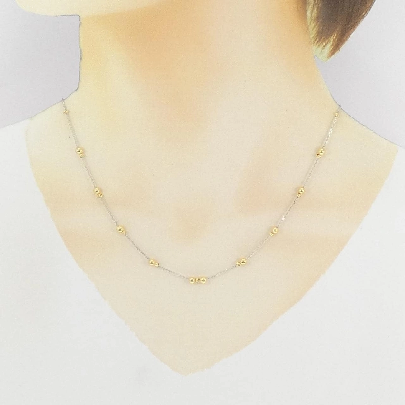 K18YG/PT850 Dây chuyền - Hàng hiệu Authentic 871245