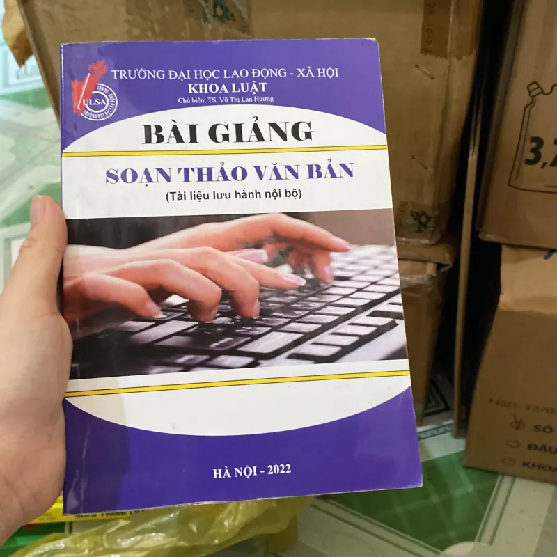 Bài giảng Soạn thảo văn bản 1007196