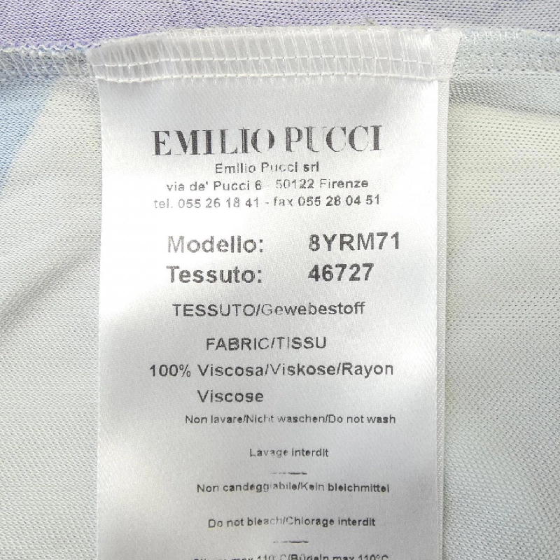 【Mã giảm giá】Emilio Pucci EMILIO PUCCI Đầm 650978