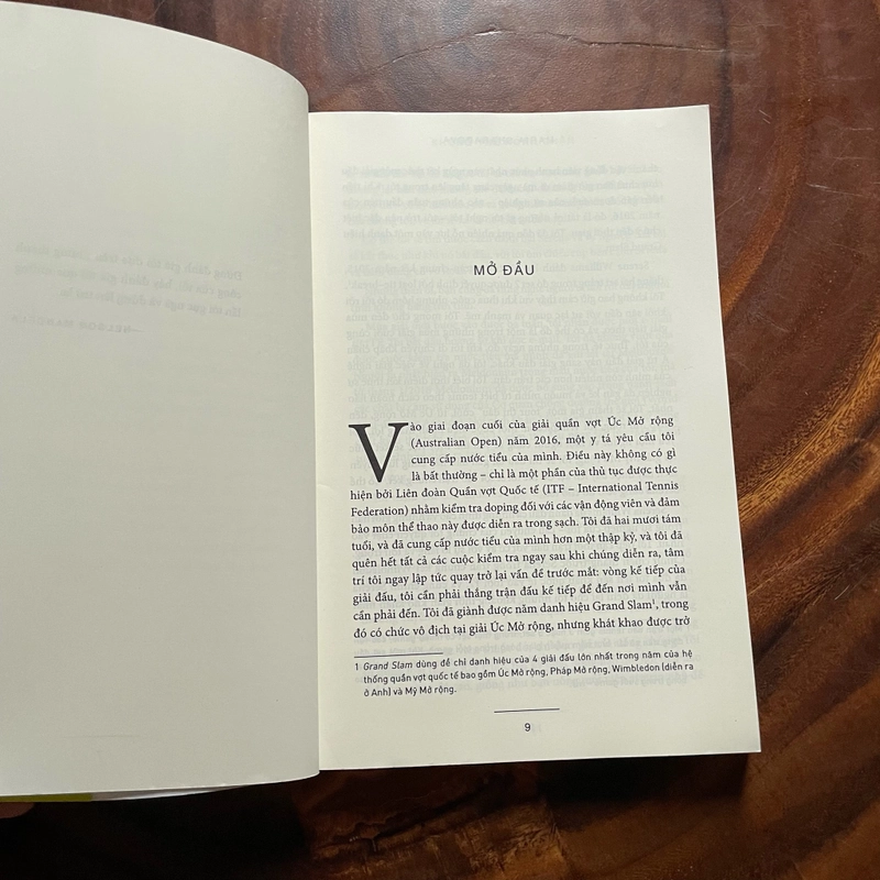 II Tựa sách: Không Thể Ngăn Chặn Chuyện Đời Tôi Đến Hôm Nay - MARIA SHARAPOVA - 2018 446586
