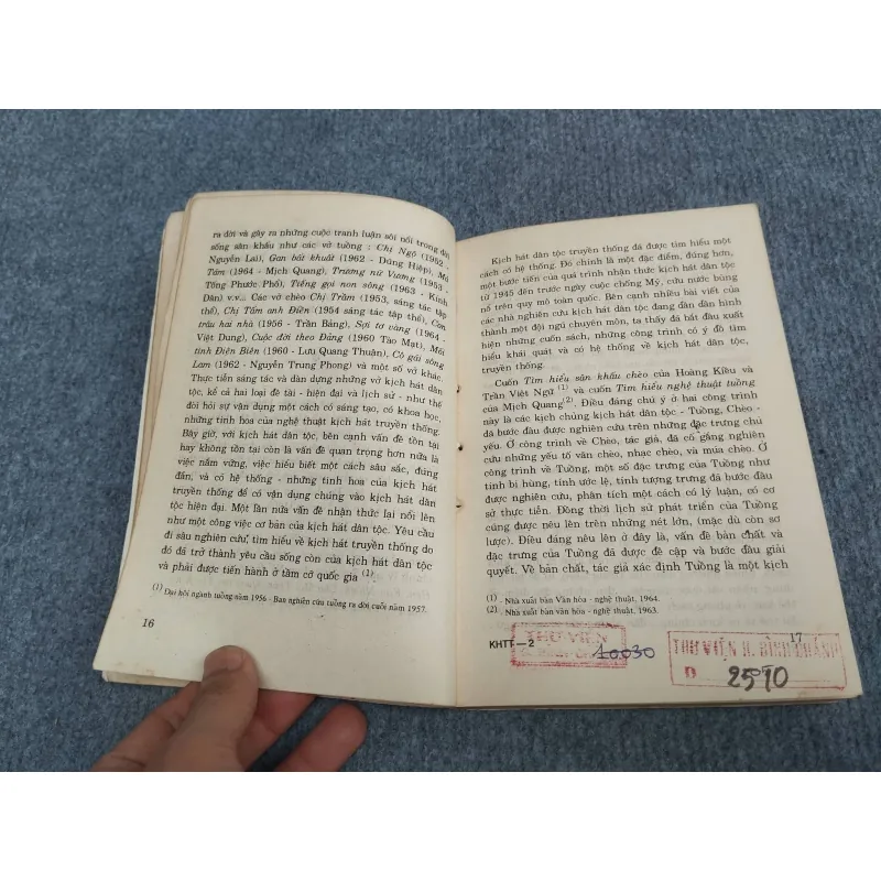 KỊCH HÁT TRUYỀN THỐNG. NHẬN THỨC TỪ MỘT PHÍA - TẤT THẮNG 957488