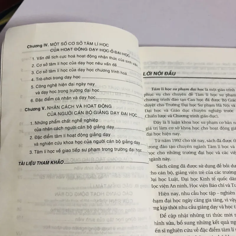 TÂM LÍ HỌC SƯ PHẠM ĐẠI HỌC  675211