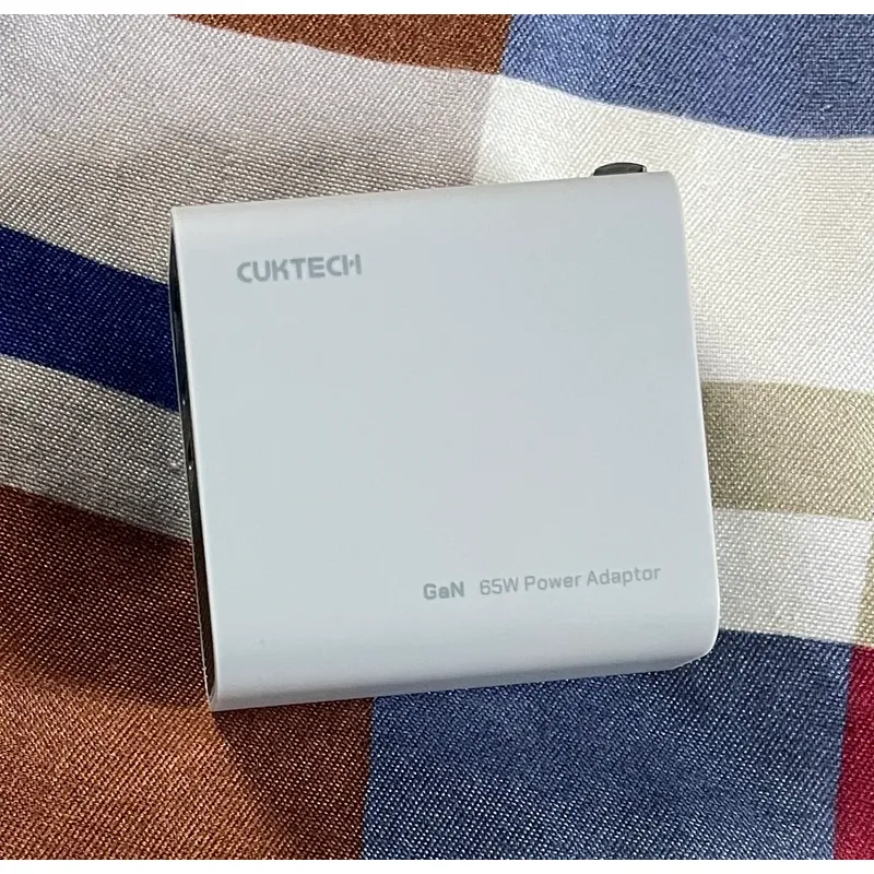 Củ sạc Cuktech 65w GaN 3 cổng out còn mới 732158