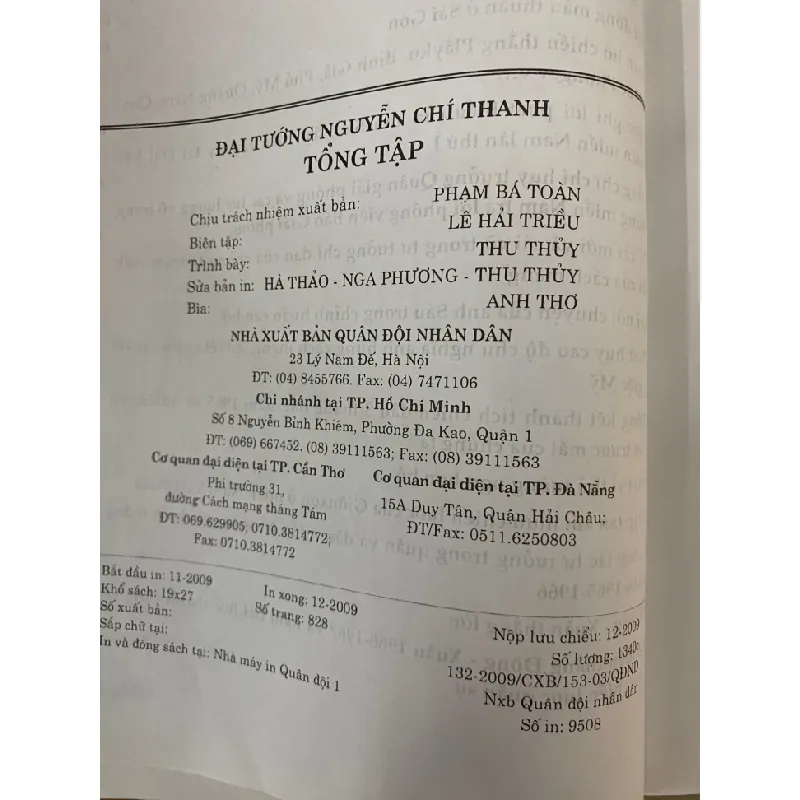 Đại Tướng Nguyễn Chí Thanh Tổng Tập - Lê Hải Triều, Nguyễn Tiến Hải 436338