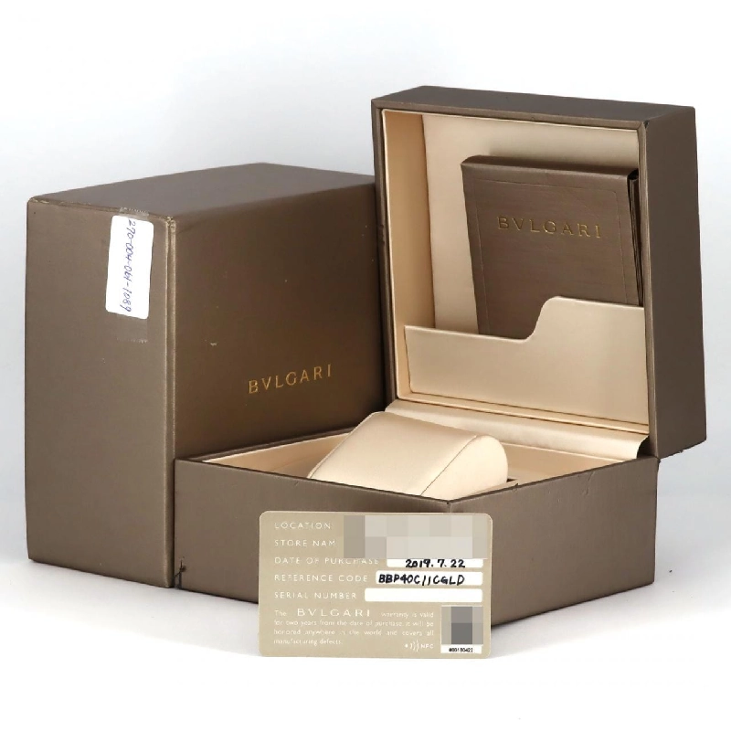 Bulgari Bulgari Bulgari Carbon Gold BB40CL/BBP40C11CGLD Carbon Tự động - Hàng hiệu Chính hãng 880462