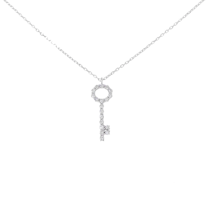 K18WG Dây chuyền kim cương 0.12CT - Hàng hiệu Chính hãng 860349