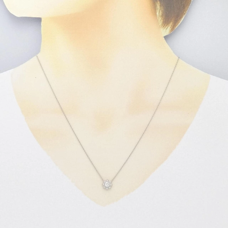 PT Hoa Kim Cương Dây Chuyền 0.20CT - Hàng hiệu Chính hãng 860873