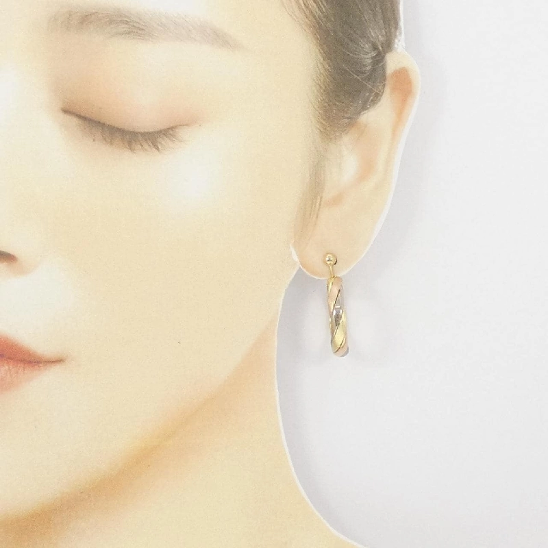 K18 Ba màu Bông tai - Hàng hiệu Chính hãng 873591