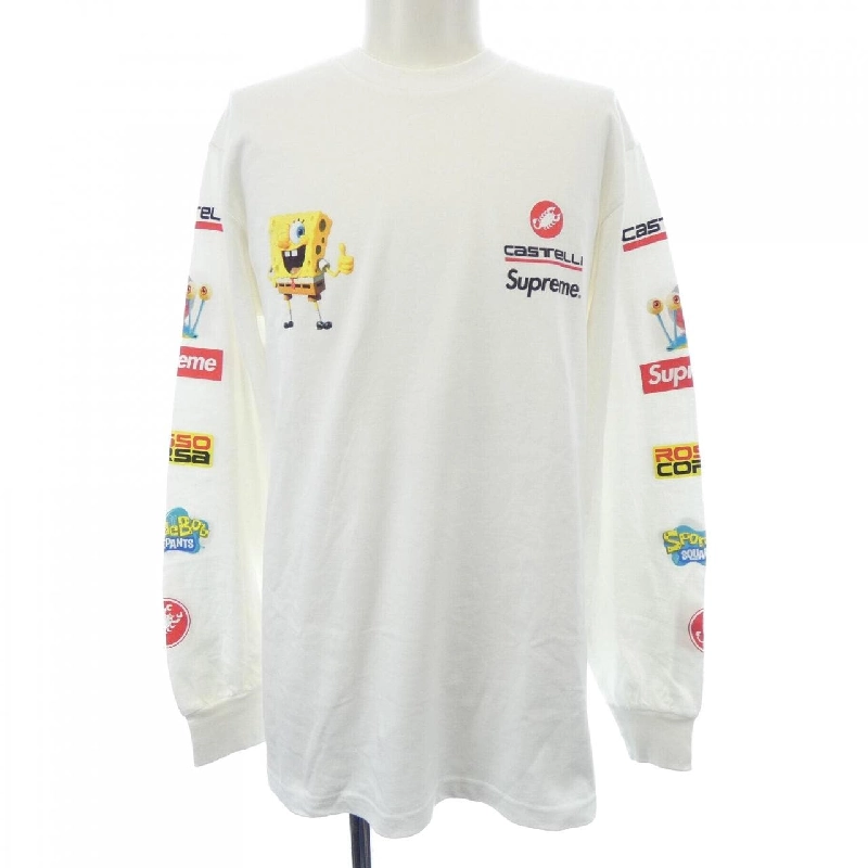 Áo thun SUPREME SPONGEBOB CASTELLI - Hàng hiệu Chính hãng 896909