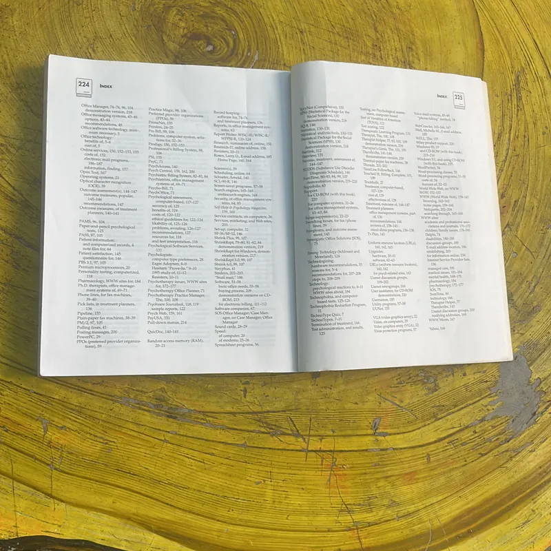 THE MENTAL HEALTH TECHNOLOGY BIBLE- LARRY D. ROSEN AND MICHELLE M. WEIL 697194