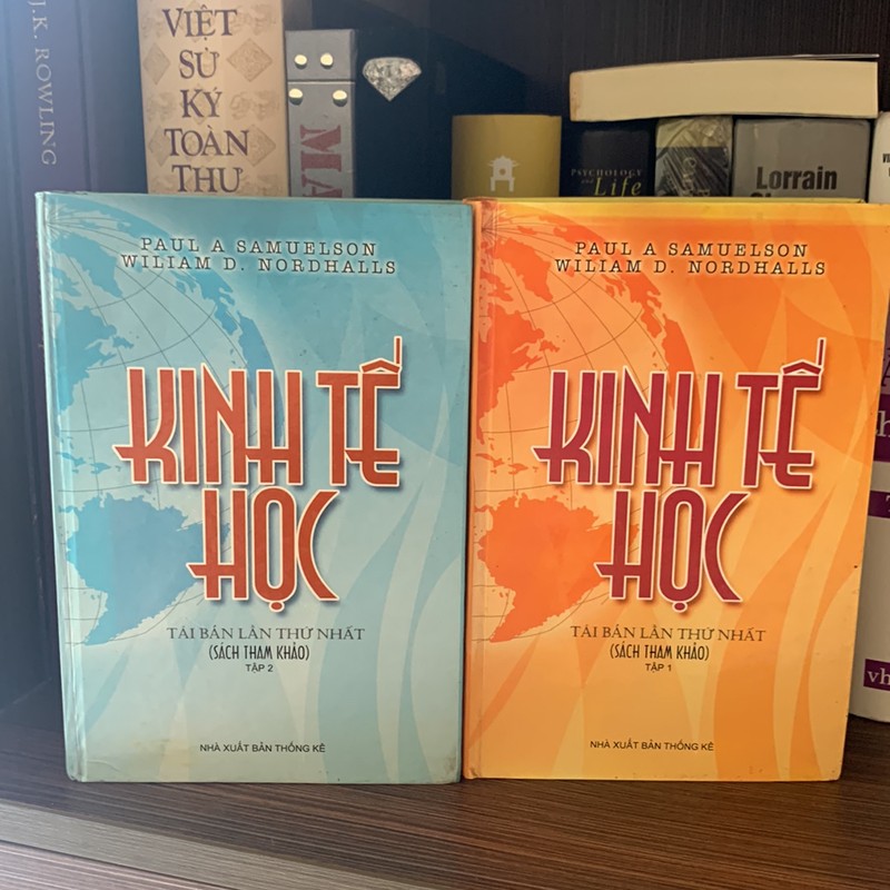 Sách Kinh Tế : Kinh Tế Học ( tập 1+2) mới 80% 149502
