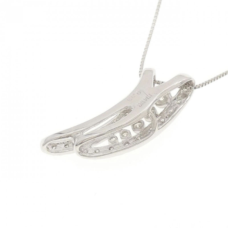 K14WG/K18WG Dây chuyền kim cương 0.33CT - Hàng hiệu Chính hãng 861411