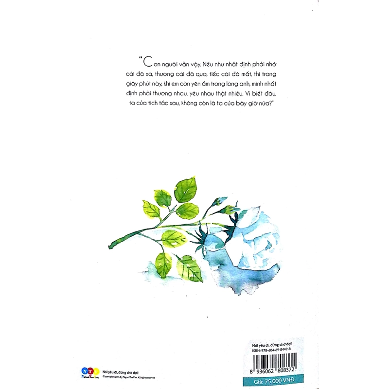 Sách truyện thanh lý: NÓI YÊU ĐI ĐỪNG CHỜ ĐỢI - Cade - hạc xanh - hạ anh (Nguyên seal) 256771