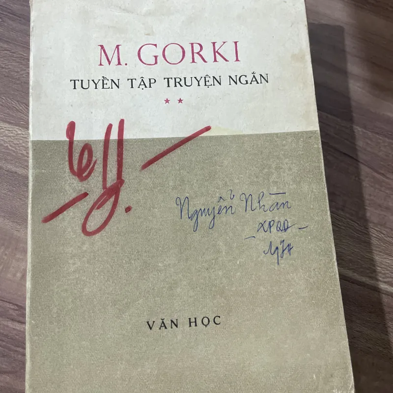 MACXIM GORKI TUYỂN TẬP TRUYỆN NGẮN HAL TẬP CAO XUÂN HẠO - PHẠM MẠNH HÙNG NGUYỄN THỤY ỨNG 705122