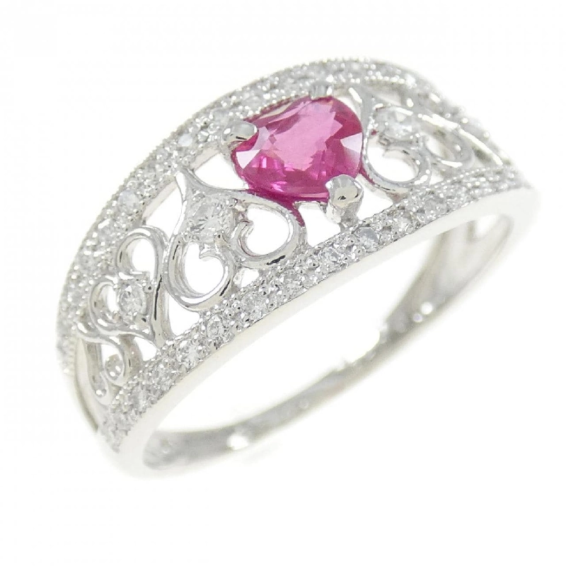 Nhẫn Ruby PT Hình Trái Tim 0.372CT - Hàng hiệu Chính Hãng 855873