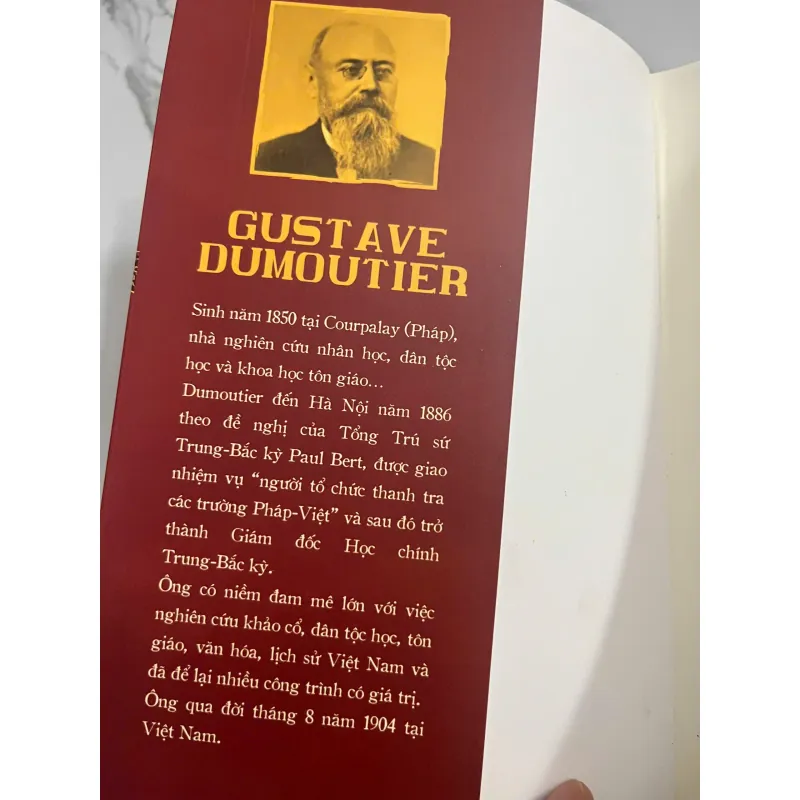 Tiểu luận về dân Bắc Kỳ - Gustave Dumoutier - Nghiên cứu văn hóa, Dân tộc học 1023855