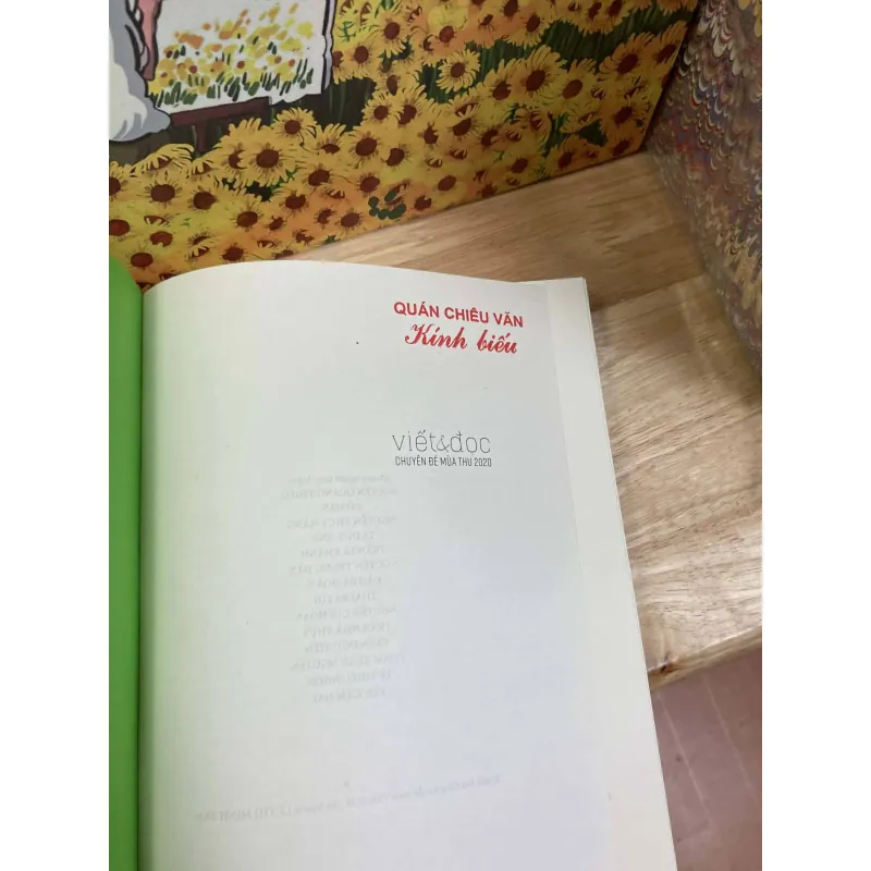 Tạp Chí Viết Và Đọc - Chuyên Đề Mùa Thu 2020 970519