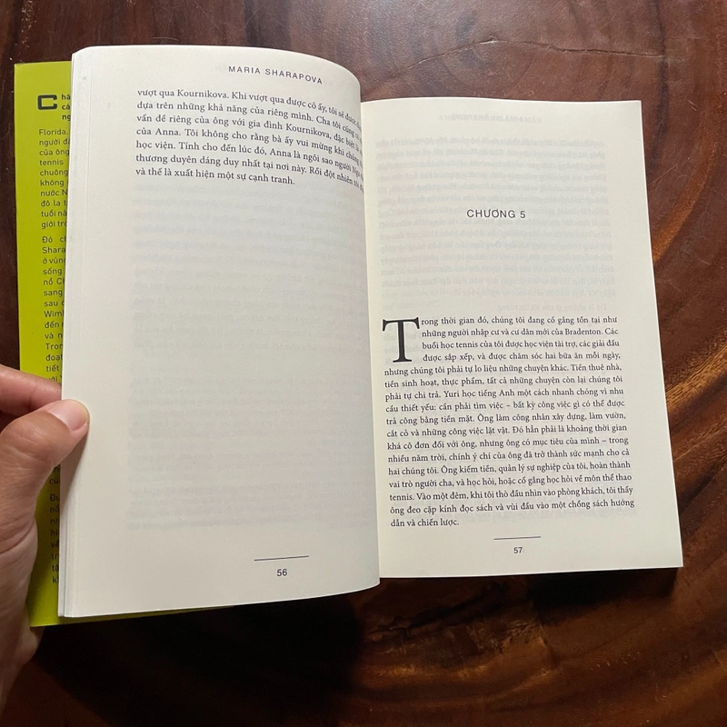 II Tựa sách: Không Thể Ngăn Chặn Chuyện Đời Tôi Đến Hôm Nay - MARIA SHARAPOVA - 2018 446586