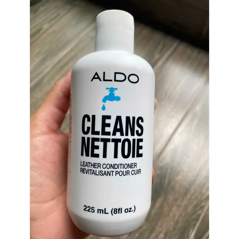 DUNG DỊCH LÀM SẠCH GIÀY DA TRẮNG CỦA ALDO***CLEAN LEATHER SHOE CONDITIONER 90% 581144
