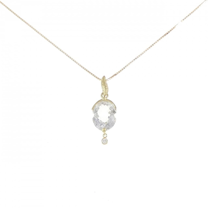 K18YG Đá Quý Dây Chuyền 3.31CT - Hàng hiệu Chính Hãng 862812