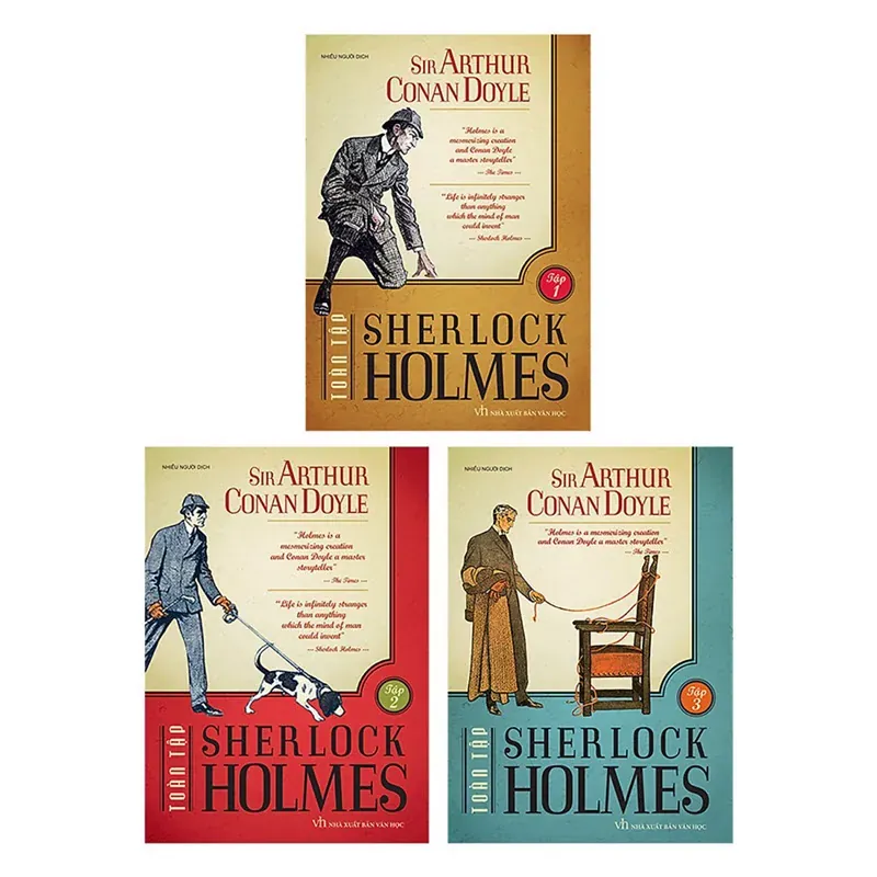 Trọn Bộ 3 Tập Sherlock Holmes Toàn Tập (Tái Bản) 558779