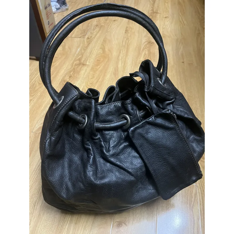 Túi nữ bigsize da thật 2hand 976116