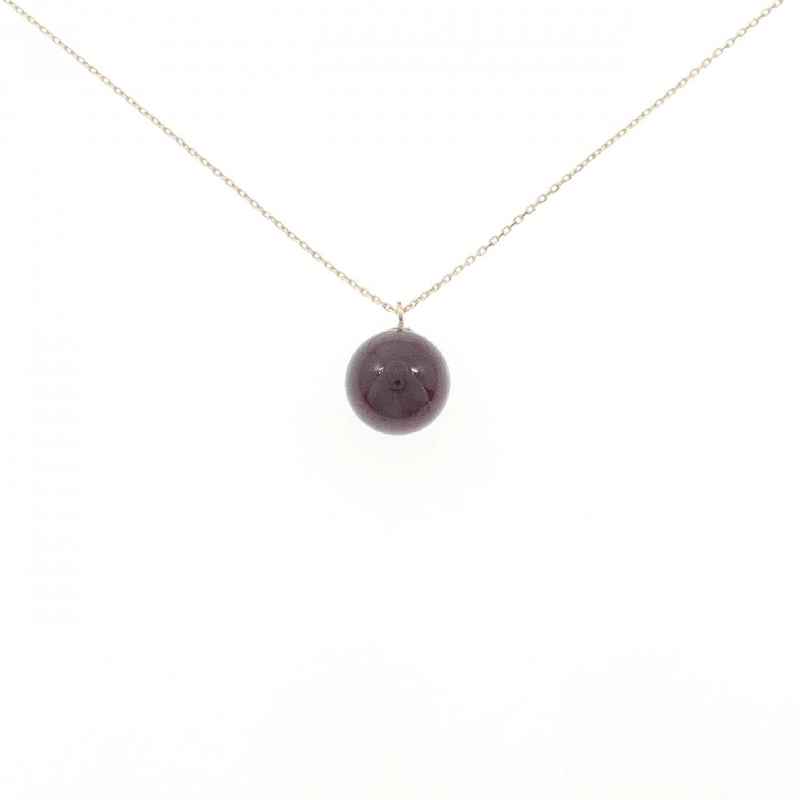 K10YG Garnet Necklace - Hàng hiệu Authentic 863855