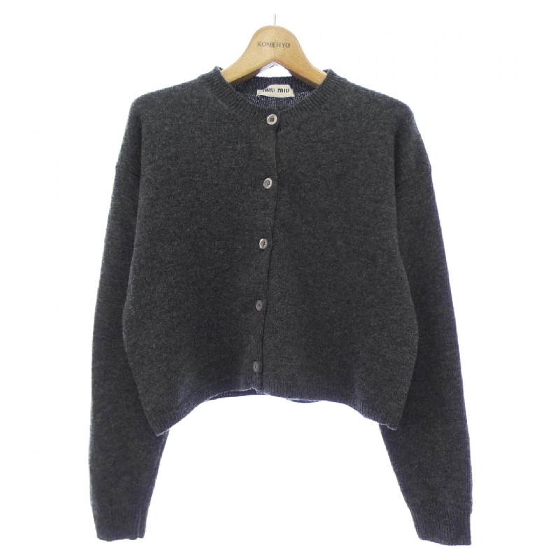 【Mã giảm giá】Miu Miu MIU MIU Áo khoác cardigan 640581