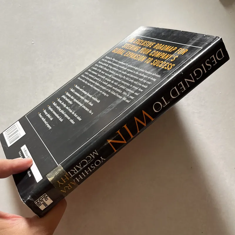 Designed to win - Strategies for building a thriving global business 673883