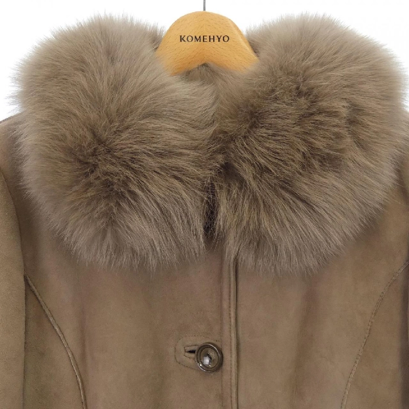 【Mã giảm giá】Leilian LEILIAN Áo khoác lông cừu 629632