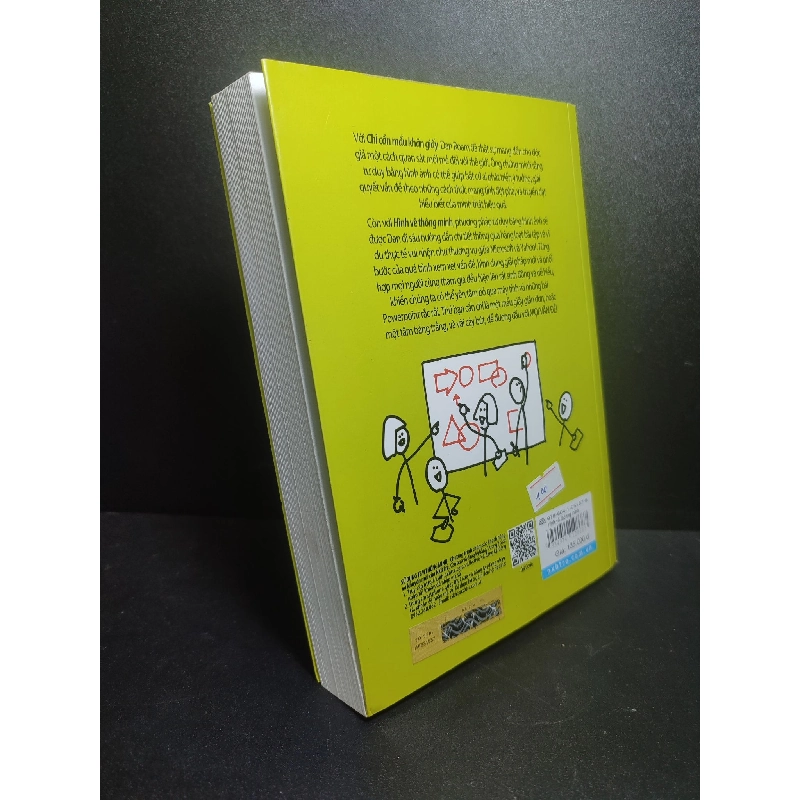 Hình vẽ thông minh giải quyết vấn đề phức tạp bằng hình ảnh đơn giản năm 2017 mới 80% bẩn nhẹ HCM2410 437006