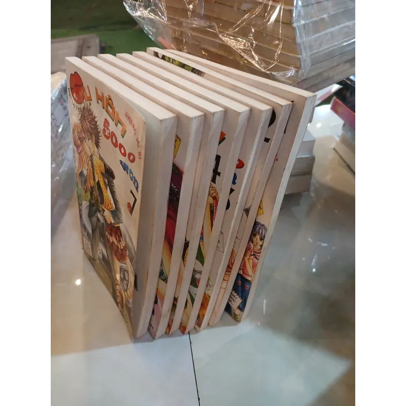 TRỌN BỘ 7 TẬP TRUYỆN NỤ HÔN 5000 WON - HWANG MI - RI 1005924