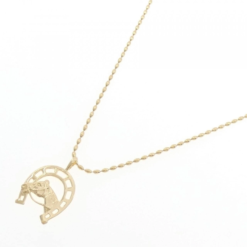 K18YG Dây chuyền hình móng ngựa - Hàng hiệu Authentic 848250