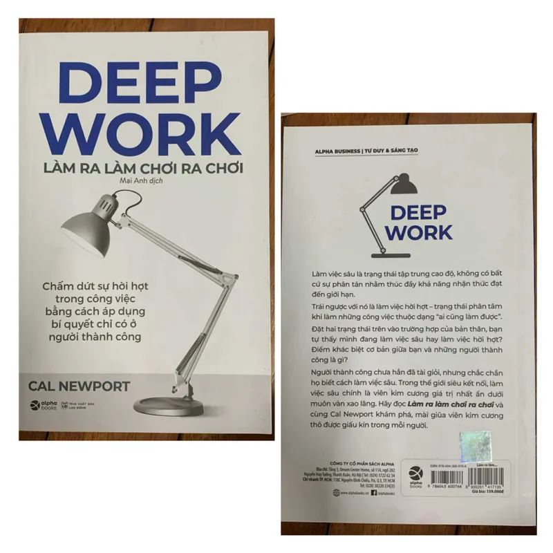 Deep work làm ra làm chơi ra chơi 558470