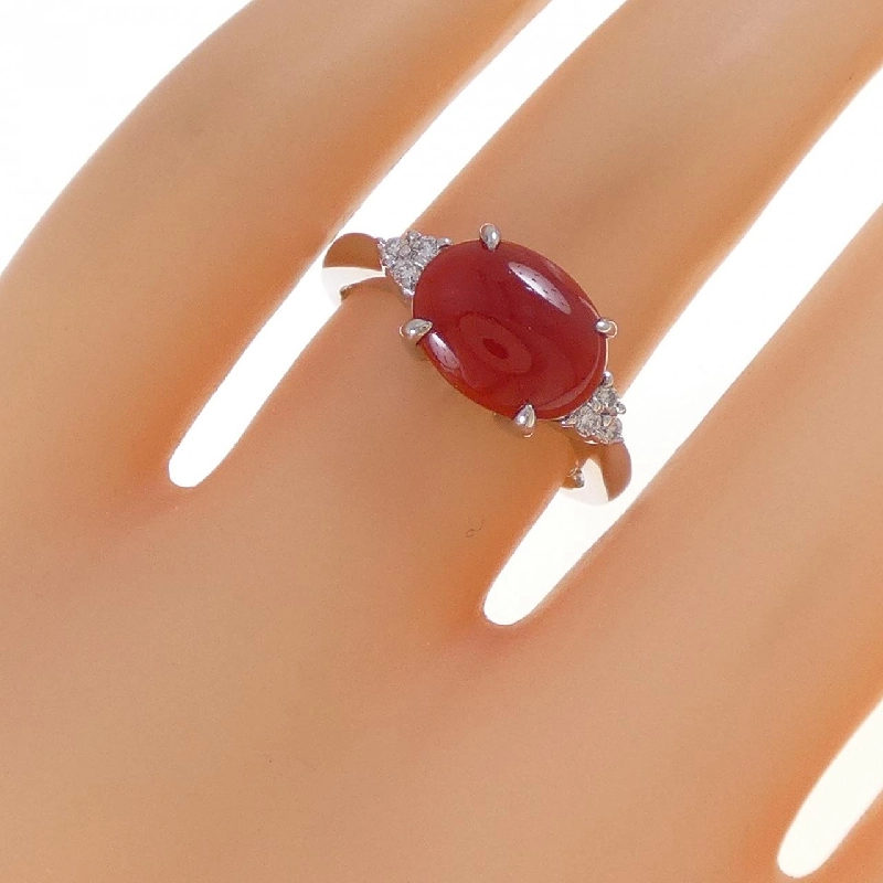 Nhẫn San Hô PT900 1.60CT - Hàng hiệu Chính hãng 851625