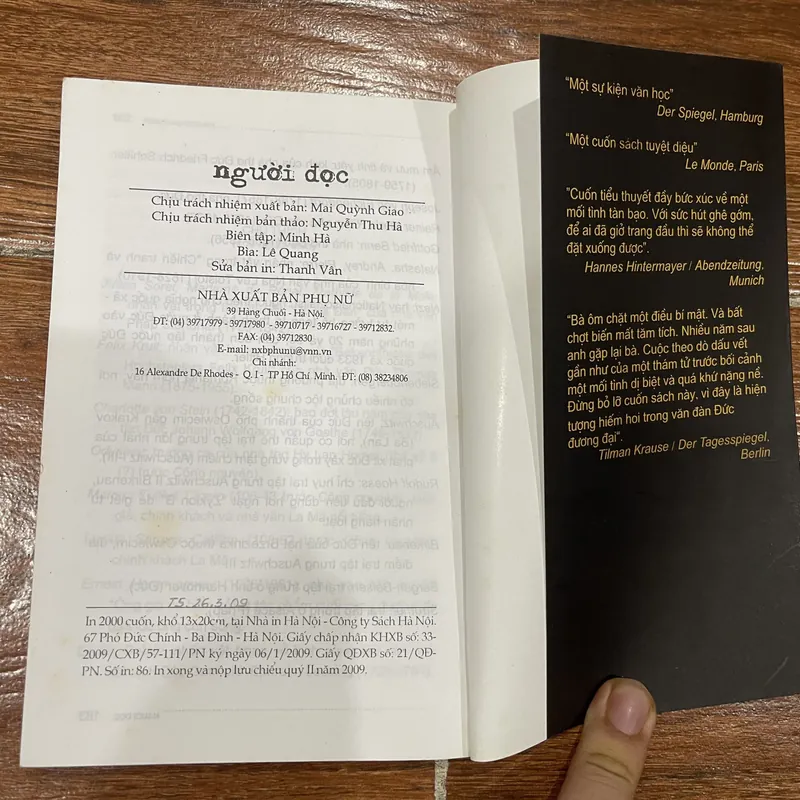 Người Đọc - Bernhard Schlink (7) 593672