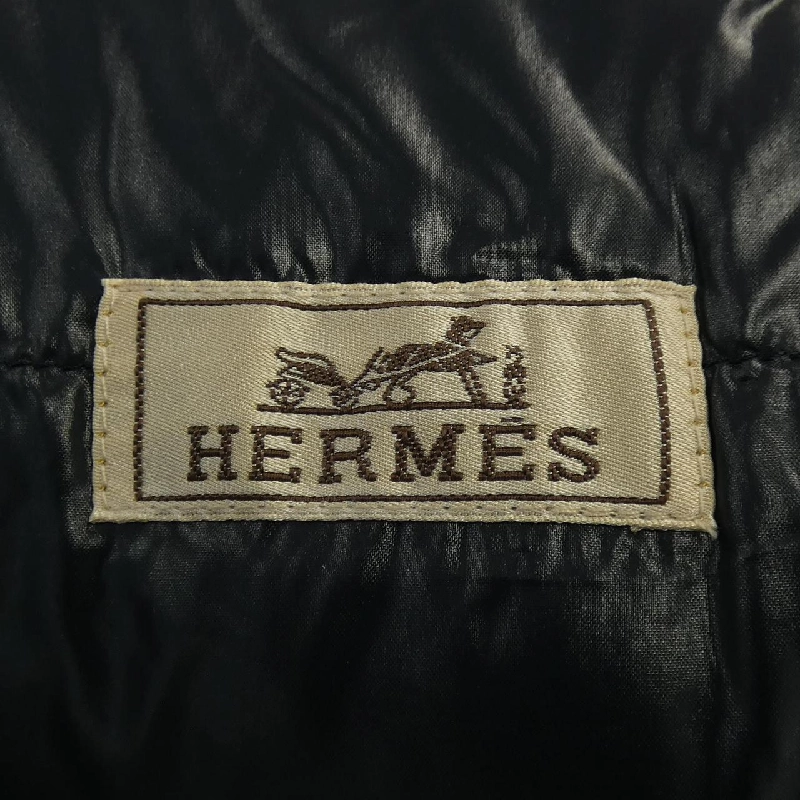 Áo khoác lông vũ có mũ HERMES - Hàng hiệu Authentic 894097