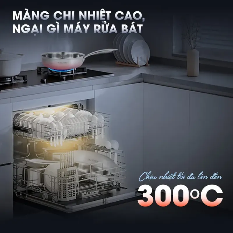 Kalite KL826 🍳 Chảo inox nguyên khối đa năng 715991