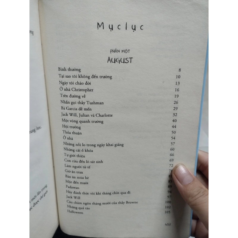 tiểu thuyết Điều Kỳ Diệu (Wonder) của tác giả R.J. Palacio.  496617