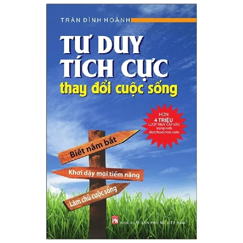 Tư Duy Tích Cực Thay Đổi Cuộc Sống - Trần Đình Hoành (Mới 100%) Sách tư duy, kỹ năng sống, NXB Phụ Nữ - SÁCH ĐẠI HỌC 485461