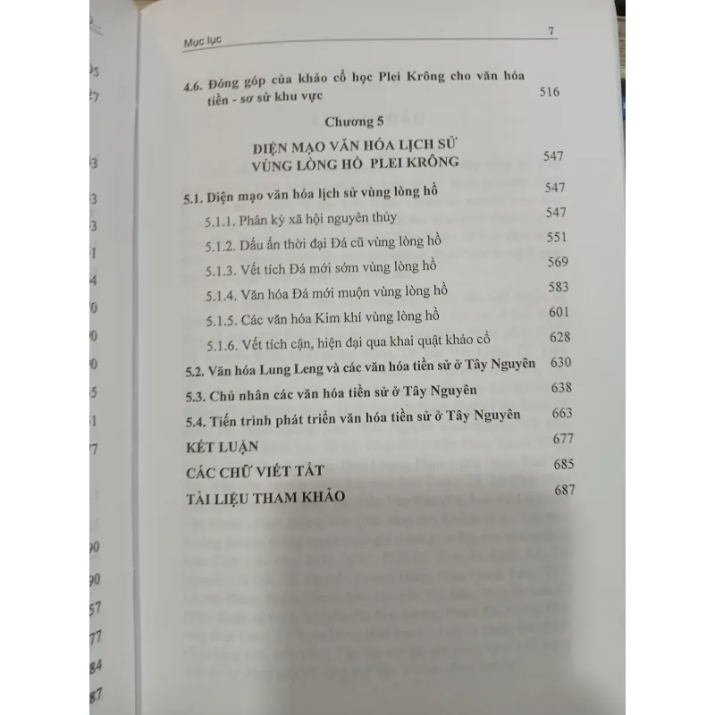 DẤU ẤN VĂN HÓA THỜI TIỀN SỬ - SƠ SỬ VÙNG LÒNG HỒ PLEI KRÔNG, KONTUM - NGUYỄN KHẮC SỬ 977385