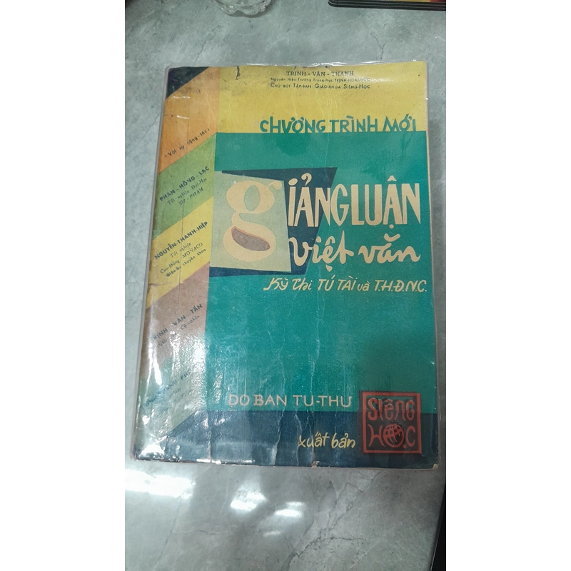 GIẢNG LUẬN VIỆT VĂN - Trịnh Văn Thanh 210961